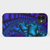 Silky Blue Case-Mate iPhone Hülle (Rückseite (Horizontal))