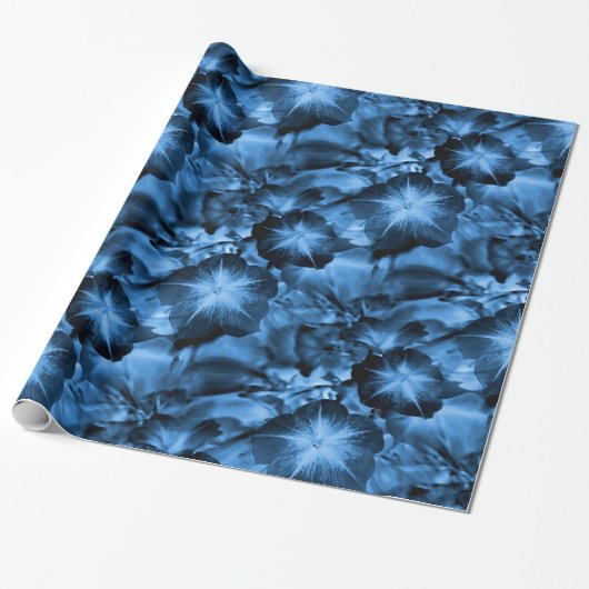 Silky Blue.. Geschenkpapier (Ungerollt)