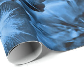 Silky Blue.. Geschenkpapier (Rolleneckpunkt)