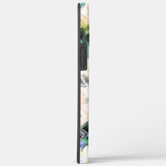 Silky Floating in sanften abstrakten Mosaiken Case-Mate iPhone Hülle (Rückseite / Rechts)