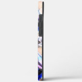 Silky Floating in sanften abstrakten Mosaiken Case-Mate iPhone Hülle (Rückseite / Links)