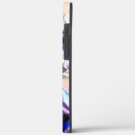 Silky Floating in sanften abstrakten Mosaiken Case-Mate iPhone Hülle (Rückseite / Links)