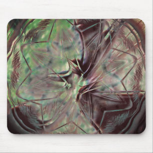 Silky-Mix mit alten und kratzenden digitalen Fleck Mousepad