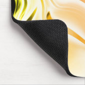 Silky Peach Design Mousepad (Ecke)