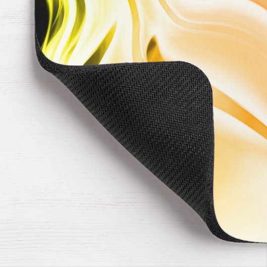 Silky Peach Design Mousepad (Ecke)