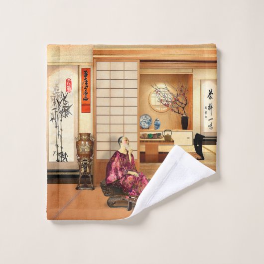 Silky Rice Powder Badhandtuch Set (Waschlappen)