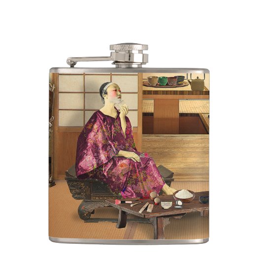  Silky Rice Powder Flachmann (Vorderseite)