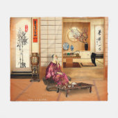 Silky Rice Powder Fleecedecke (Vorderseite (Horizontal))