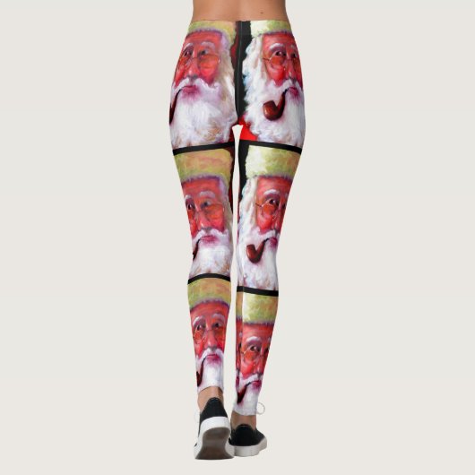 Silky-Santa-Leggings Leggings (Rückseite)