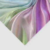 Silky Satin Stoff in glänzenden Farben Seidenpapier (Ausschnitt)