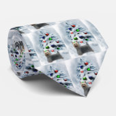 Silky Terrier Christmas Geschenke Krawatte (Gerollt)