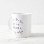 Silky Terrier Furever Friend Kaffeetasse (Vorderseite Links)