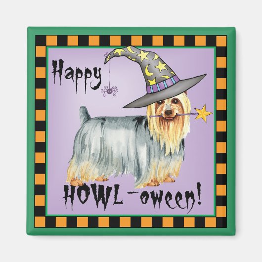 Silky Terrier Hexch Magnet (Vorne)