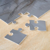 Silky Terrier lässt es Weihnachten schnee Puzzle (Seite)