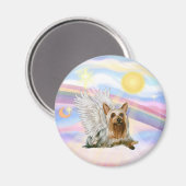 Silky Terrier Magnet (Vorderseite/Rückseite)