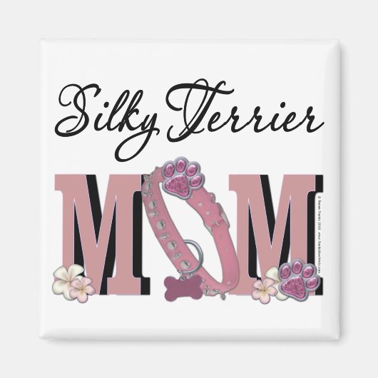 Silky Terrier MAMA Magnet (Vorne)
