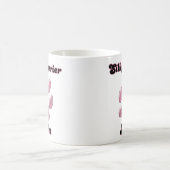 Silky Terrier Mama Rosa Pawprint Kaffeetasse (Mittel)