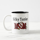 Silky Terrier Mama Tasse (Links)