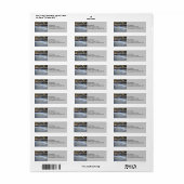 Silky Water 1 Address Label (Vorne)
