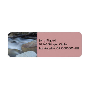 Silky Water 2 Address Label