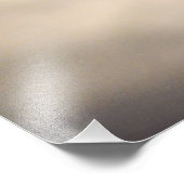 Silky White Kitty Fotodruck (Ecke)