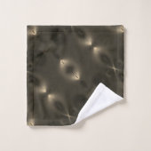 Silky Wiederholung des ovalen "unendlichen Symbols Badhandtuch Set (Waschlappen)