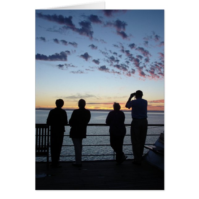 Sillhouettes bei Sonnenuntergang (Vorne)