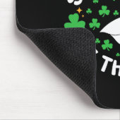 Silliest Goose At The Pub Funny Shamrock St Patric Mousepad (Ecke)
