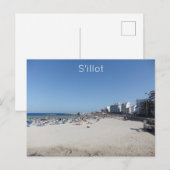 S'illot Beach Postkarte (Vorne/Hinten)