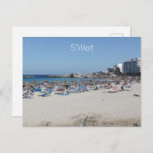 S'illot, Mallorca Postkarte (Vorne/Hinten)