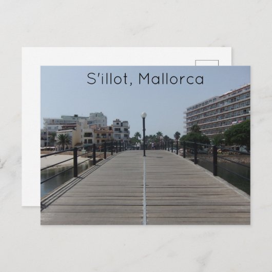 S'illot, Mallorca Postkarte (Vorne/Hinten)
