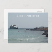 S'illot, Mallorca Postkarte (Vorne/Hinten)