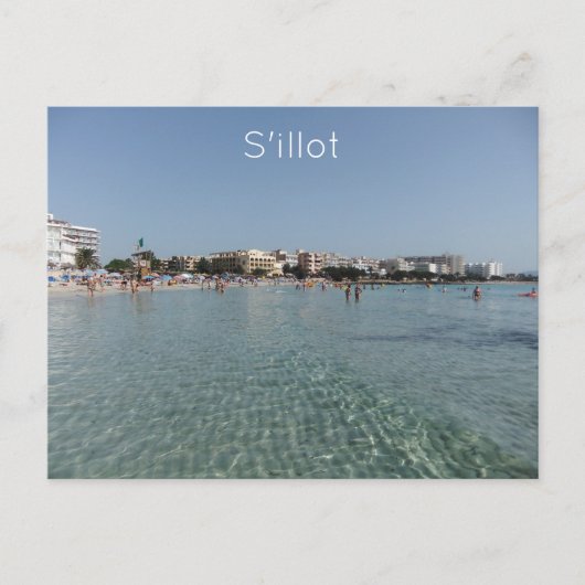 S'illot, Mallorca Postkarte (Vorderseite)