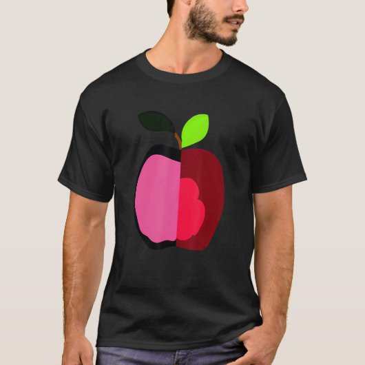silly Apple vegetarian T-Shirt (Vorderseite)