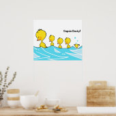 Silly Duckling Makes a Splash Poster (Küche)