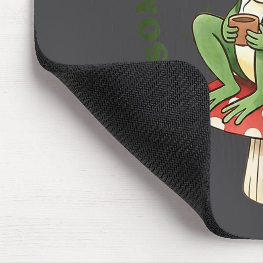 Silly Frog Sometimes I Just Fartin Mousepad (Ecke)