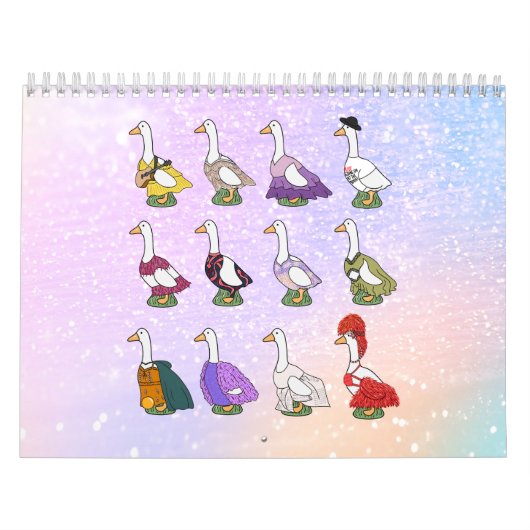 Silly Geese (Photo Version) Kalender (Titelbild)
