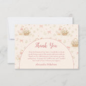 Silly Goose 1st Birthday Party Dankeskarte (Vorderseite)