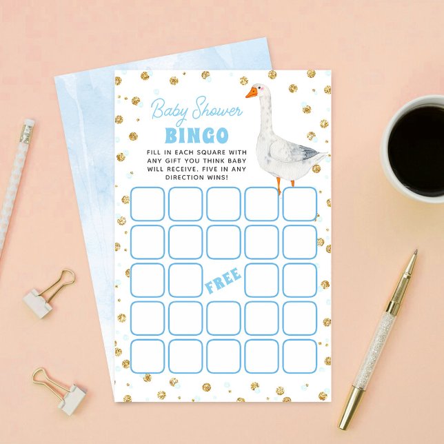 Silly Goose Baby Shower Bingo Game (Von Creator hochgeladen)