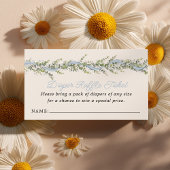 Silly Goose Baby Shower Diaper Raffle Begleitkarte