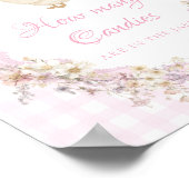 Silly Goose Baby Shower Guess How Many Candies Poster (Ecke)