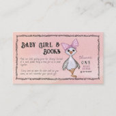 Silly Goose Birthday Book Request Enclosure Card Begleitkarte (Vorderseite)