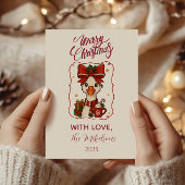 Silly Goose Christmas Feiertagskarte