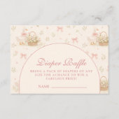 Silly Goose Coquette Baby Shower Begleitkarte (Vorderseite)