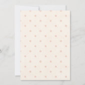 Silly Goose Coquette Baby Shower Einladung (Rückseite)