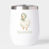 Silly Goose Daisy Sage Green Neutral Baby Shower (Vorderseite)