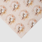 Silly Goose Fall Wreath Baby shower Seidenpapier (Ausschnitt)