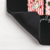 Silly Goose Funny Christmas Mousepad (Ecke)