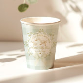 Silly Goose Gender neutral Sage Baby Shower Pappbecher