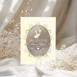 Silly Goose Gender neutral Whimsical Baby Shower Acryleinladungen